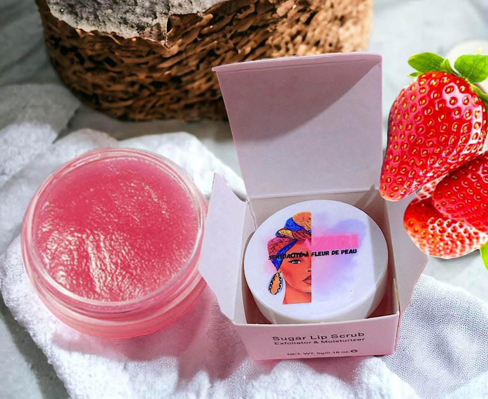 Exfoliant lèvre - Fraise